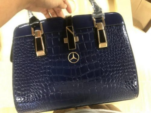 Mercedes Crocodile Leather Tote Bag photo review