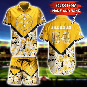 steelers hawaiian shirt, pittsburgh steelers hawaiian shirt, hawaiian steelers shirt, steelers aloha shirt, steelers tropical shirt, hawaiian pittsburgh steelers, steelers hawaiian