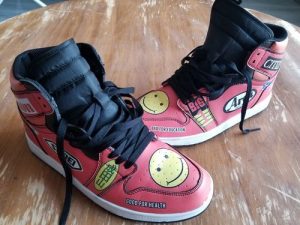 Akira Kaneda Full Decals Air Akira Shoes V31 photo review