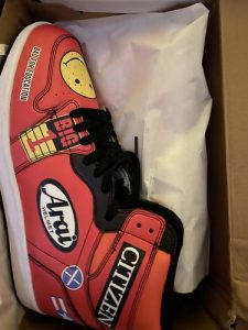 Akira Kaneda Full Decals Air Akira Shoes V31 photo review