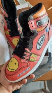 Akira Kaneda Full Decals Air Akira Shoes V31 photo review