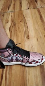 Nezuko Kamado Shoes Air Jordan 1 Demon Slayer Shoes V53 photo review