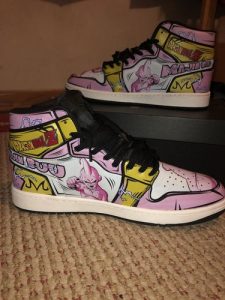 Skinny Majin Buu Shoes Custom Dragon Ball Z Shoes V56 photo review