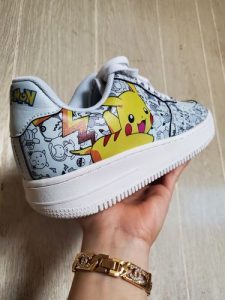 Snorlax Sleeping AF Shoes Custom PKM Shoes V47 photo review