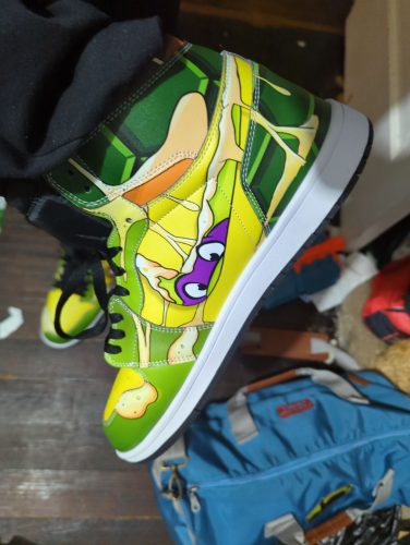 Teenage Mutant Ninja Turtles Air Jordan 1 TMNT Shoes V01 photo review